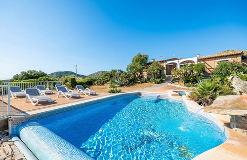 Arta Casa | Casa de vacaciones 'Na Moli' con vistas al mar, piscina privada y Wi-Fi