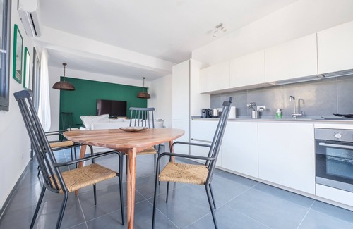 Furci Siculo Casa | Casa de vacaciones 'Ninai Sea Apartamento vacacional 2' con balcón, Wi-Fi y aire acondicionado