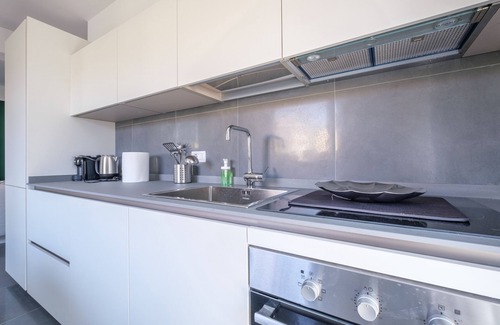 Furci Siculo Casa | Casa de vacaciones 'Ninai Sea Apartamento vacacional 2' con balcón, Wi-Fi y aire acondicionado