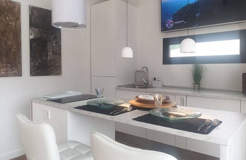 Calasparra Casa | Casa de vacaciones 'Oasis Lovft' con vistas a la montaña, Wi-Fi y aire acondicionado