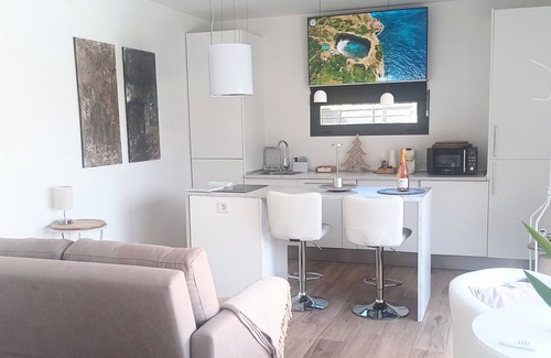 Calasparra Casa | Casa de vacaciones 'Oasis Lovft' con vistas a la montaña, Wi-Fi y aire acondicionado