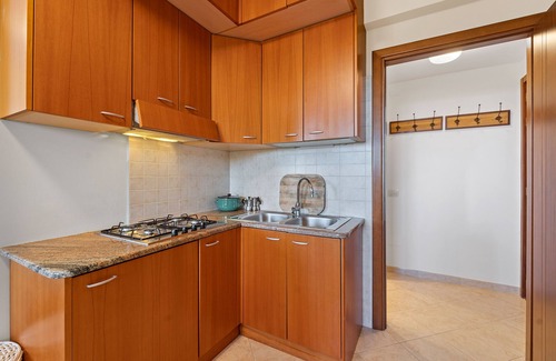 Su Forti Casa | Casa de vacaciones "Panoramico sul Golfo di Cagliari" con vistas al mar, jardín y aire acondicionado