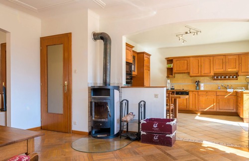 Soultzeren Casa | Casa de vacaciones 'Paradise' con vistas a la montaña, terraza privada y Wi-Fi