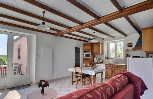 Mahalon Cabaña | Casa de vacaciones 'Plain-pied' con terraza privada, jardín compartido y Wi-Fi