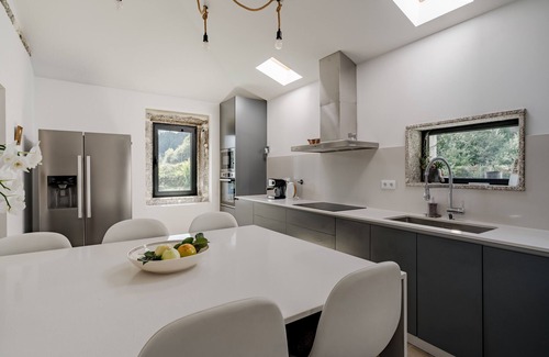 Rossas Casa | Casa de vacaciones 'Quinta Do Bairro' con vistas a la montaña, Wi-Fi y aire acondicionado