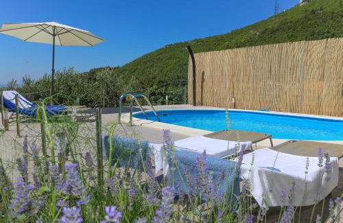 Solin Casa | Holiday Home Rupotina with a large yard, pool and a beautiful view