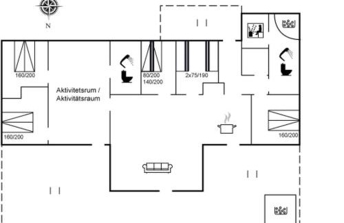 Skallerup Klit Casa | Holiday Home Sasja - 1-5km from the sea by Interhome
