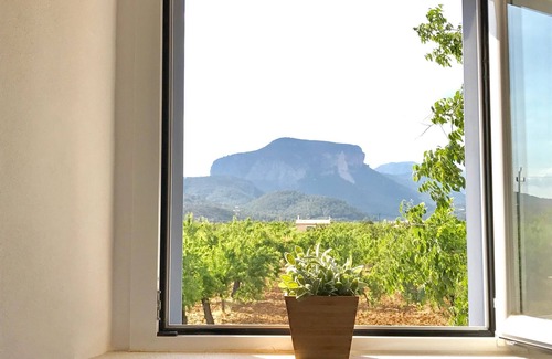 Lloseta Casa | Casa de vacaciones 'Son Pelai Menut' con vistas a la montaña, Wi-Fi y aire acondicionado