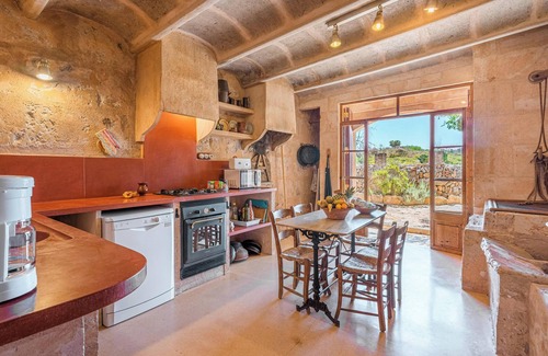 El Pilari Casa | Casa de vacaciones "Son Sunyer" con vistas a la montaña, piscina, jardín, balcón y terraza