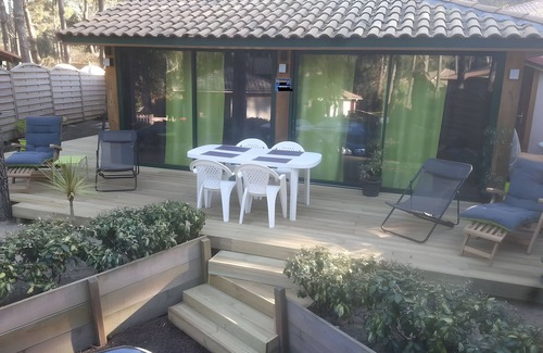 Moliets-et-Maa Casa | Holiday Home 'Stéphane Le Gac' with Shared Pool, Private Terrace and Wi-Fi