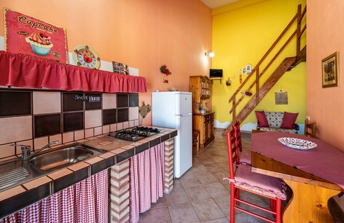 Gonnesa Casa | Casa de vacaciones "Su Cuili" con vistas a la montaña, piscina compartida y aire acondicionado