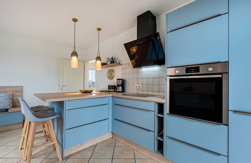 Nordstrand Casa | Apartamento 'Süderhafen' con vistas al mar, terraza privada y Wi-Fi