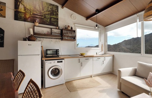 Hermigua Casa | Casa de vacaciones "Tajaraste 2" con vistas al mar y a la montaña, terrazas privadas y Wi-Fi