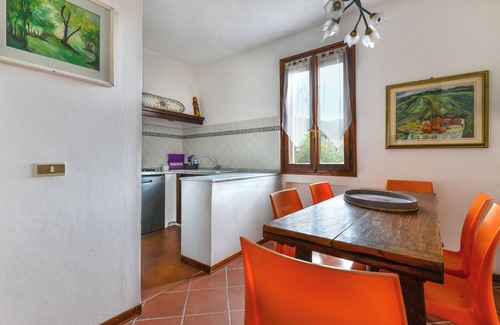 Lacona Casa | Casa de vacaciones 'Trilocale Lavanda A Lacona' con vistas al mar, piscina compartida y Wi-Fi