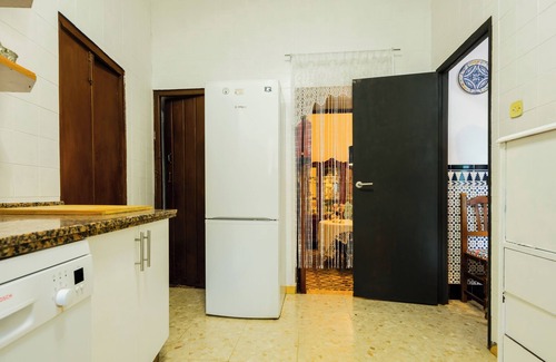 Manzanilla Casa | Casa de vacaciones 'Una Casa Azul' con terraza privada y aire acondicionado