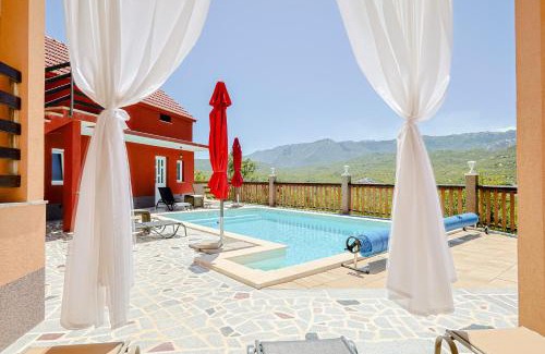 Biokovsko Selo Casa | Holiday Home Veronika near Makarska, private pool