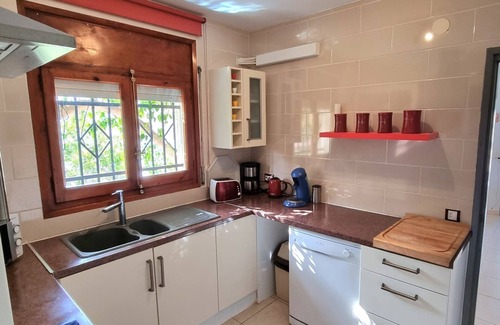 Les Tres Cales Casa | Casa de vacaciones 'Villa Sahra' con vistas a la montaña, Wi-Fi y aire acondicionado