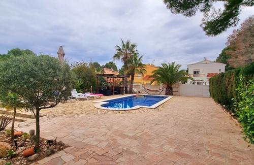 Les Tres Cales Casa | Casa de vacaciones 'Villa Sahra' con vistas a la montaña, Wi-Fi y aire acondicionado