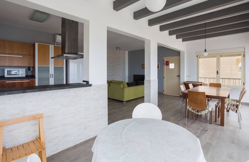 Molinell Casa | Casa de vacaciones 'Villa Rosa 2' con vistas al mar, Wi-Fi y aire acondicionado
