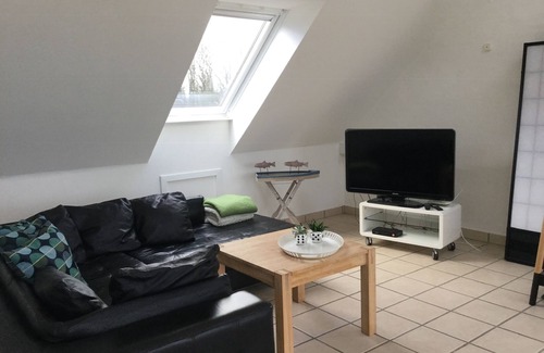 Frørup Apartamento | Casa de vacaciones con preciosas vistas al mar.