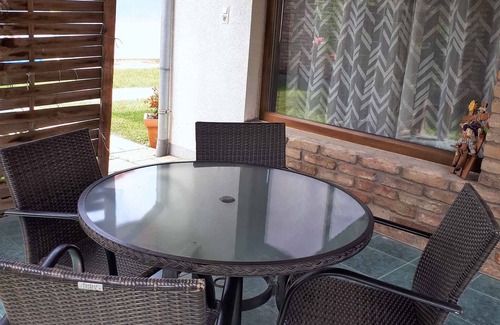 Balatonbereny Casa | Casa vacacional con piscina y terraza cubierta
