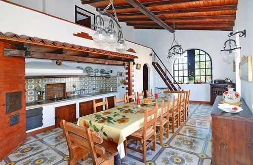 Solarino Casa | Casa vacacional con piscina en Solarino