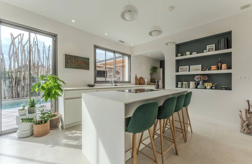 Eysines Casa | Casa de vacaciones 'Maison De Vacances Avec Piscine' con piscina privada, Wi-Fi y aire acondicionado
