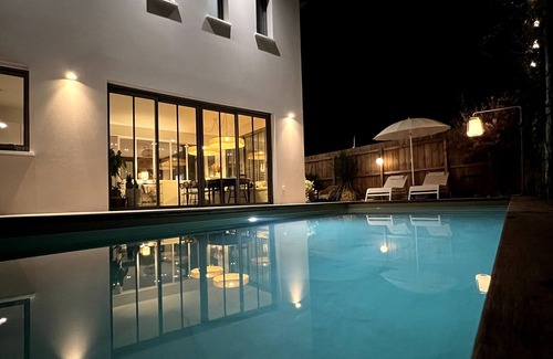 Eysines Casa | Casa de vacaciones 'Maison De Vacances Avec Piscine' con piscina privada, Wi-Fi y aire acondicionado