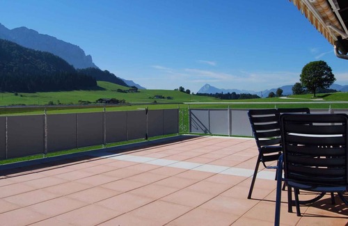 Walchsee Casa | Casa vacacional con vista sobre Zahmen Kaiser