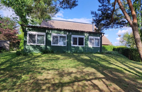 Boizenburg Casa | Casa de vacaciones 'Wohncontainer Derdak' con terraza privada, Wi-Fi y aire acondicionado