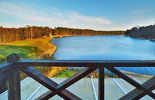 gmina Manowo Casa | Holiday house by the lake with a fireplace
