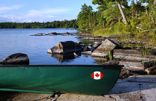 Lunenburg County Casa | Casa de vacaciones directamente en el lago en la naturaleza virgen