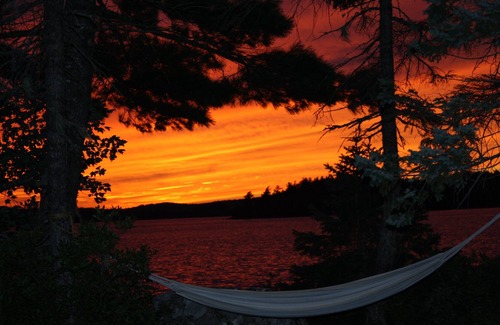 Lunenburg County Casa | Casa de vacaciones directamente en el lago en la naturaleza virgen