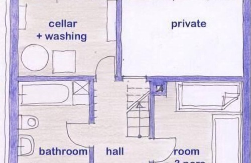 Hnifsdalur Casa | Casa de vacaciones Hnífsdalur para 1 - 5 personas con 1 dormitorio - Casa de vacaciones