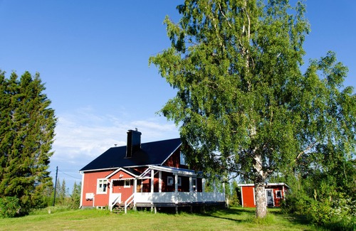 Lansjarv Casa | Casa de vacaciones en la hermosa naturaleza para hasta 7 personas.