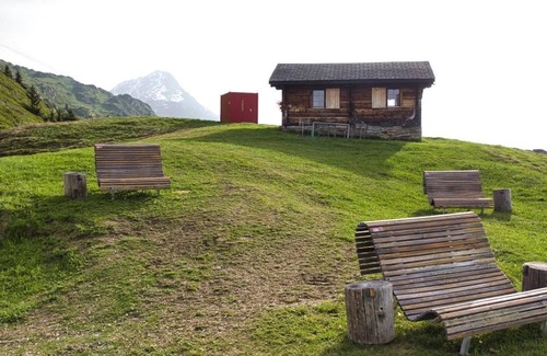 Riederalp Casa | Casa de vacaciones Riederalp para 1 - 2 personas con 1 dormitorio - Cabaña