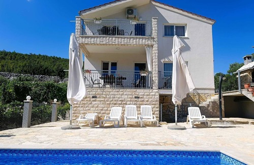 Biokovsko Selo Casa | Casa de vacaciones Zagvozd para 4 - 10 personas con 4 dormitorios - Casa adosada