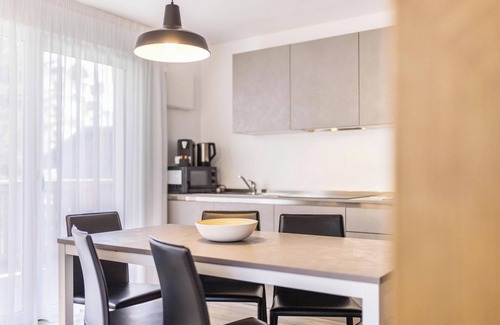 Mareo Apartamento | Apartamento vacacional "Sis Residenz Bun Sté" con vistas a la montaña, jacuzzi y sauna