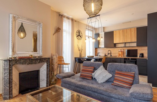 Le Chapitre Apartamento | Alquiler de vacaciones, apartamento familiar para 7 personas con balcón y Wi-Fi