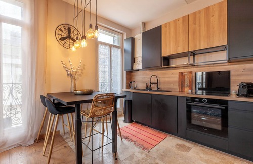 Le Chapitre Apartamento | Alquiler de vacaciones, apartamento familiar para 7 personas con balcón y Wi-Fi