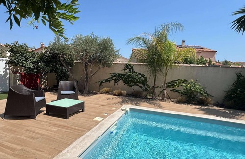 Le Grau-Du-Roi Casa | Holiday villa Port Camargue swimming pool wifi air conditioning