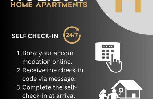 Schoenefeld Apartamento | HolidayHome Apartments I Airport Deluxe Condo with Terrace