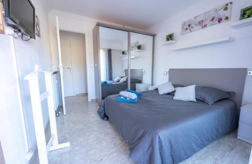 Le Cannet Apartamento | Holidays in cannes - appartement 2P - wifi - clim - parking
