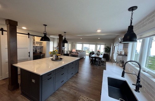 Holland Casa | Holland beachfront lake house, complete renovation, private beach