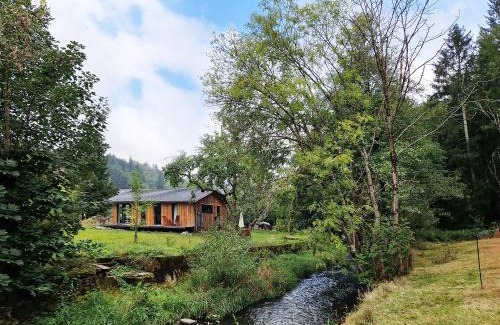 Judenbach Casa | Holzhaus mit Kamin - Am Forellenfluss