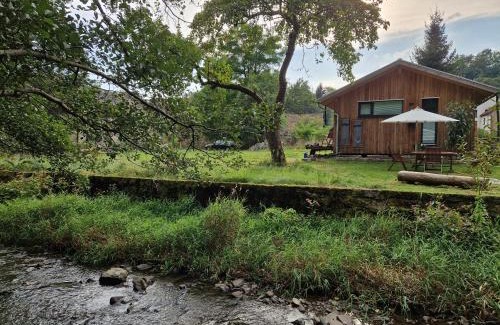 Judenbach Casa | Holzhaus mit Kamin - Am Forellenfluss