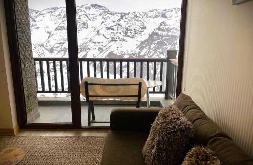Valle Nevado Apartamento | HOM Frente a la cordillera depto 7PAX Cerca de las Pista de SKY