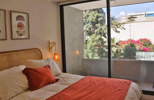 Nunoa Apartamento | HOM I Amplio depto 1D1B Metro Plaza Egaña Parking PE203