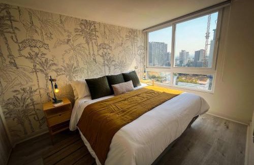 Nunoa Apartamento | HOM I Depto 2D2B con Parking Metro PlazaEgana