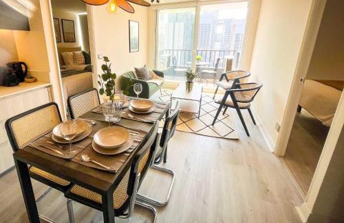 Nunoa Apartamento | HOM I Depto 2D2B en Nunoa Mall Plaza Egana 4PAX